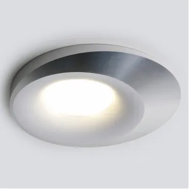 Встраиваемый светильник Elektrostandard 124 a053357 Цвет арматуры серебро
