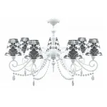 Подвесная люстра Lamp4You Classic 20 E3-07-WM-LMP-O-2-CRL-E3-07-TR-UP Цвет плафонов черно-белый от ImperiumLoft