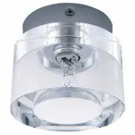 Накладной светильник Lightstar Tubo 160104 Цвет арматуры хром Цвет плафонов прозрачный