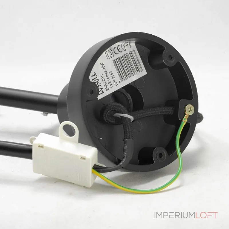 Бра Lussole Fairbanks GRLSP-9563 Цвет плафонов черный Цвет арматуры черный от ImperiumLoft Бра Lussole Fairbanks GRLSP-9563 Цвет плафонов черный Цвет арматуры черный от ImperiumLoft