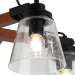 Потолочная люстра Rivoli Spartacus S5 BK Б0038088 