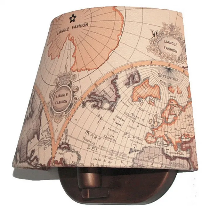 Бра Favourite Mappa 1122-1W Цвет арматуры коричневый Цвет плафонов разноцветный от ImperiumLoft