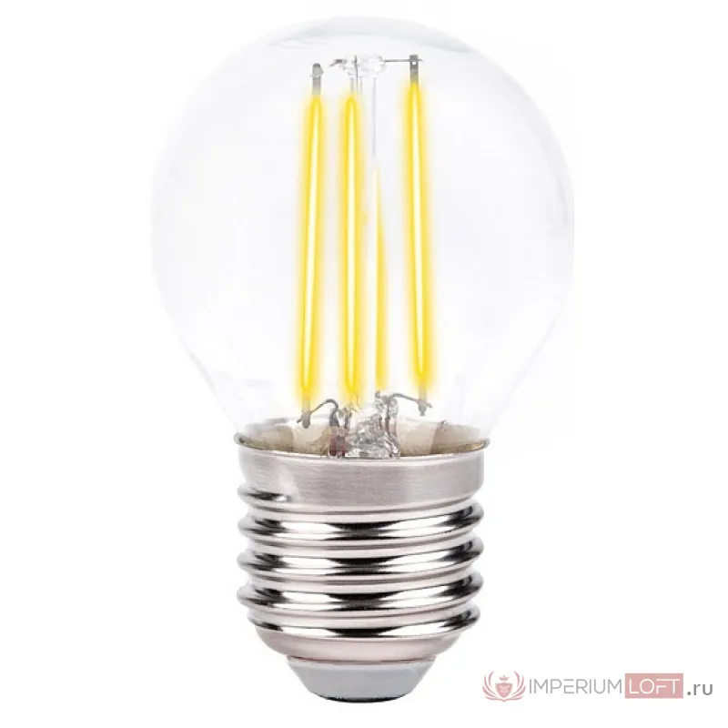 Лампа светодиодная Ambrella G45 E27 6Вт 4200K 203915 Цвет арматуры золото от ImperiumLoft