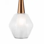 Подвесной светильник Freya Copita FR5133PL-01W Цвет арматуры золото Цвет плафонов белый от ImperiumLoft