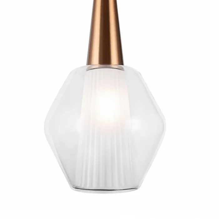 Подвесной светильник Freya Copita FR5133PL-01W Цвет арматуры золото Цвет плафонов белый от ImperiumLoft