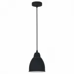 Подвесной светильник Arte Lamp Braccio A2054SP-1BK Цвет арматуры черный Цвет плафонов черный от ImperiumLoft