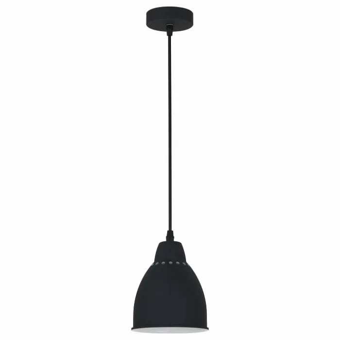 Подвесной светильник Arte Lamp Braccio A2054SP-1BK Цвет арматуры черный Цвет плафонов черный от ImperiumLoft