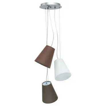 Подвесной светильник MW-Light Эйберген 723010203 Цвет арматуры хром Цвет плафонов коричневый