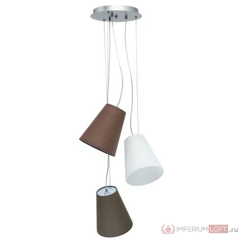 Подвесной светильник MW-Light Эйберген 723010203 Цвет арматуры хром Цвет плафонов коричневый от ImperiumLoft