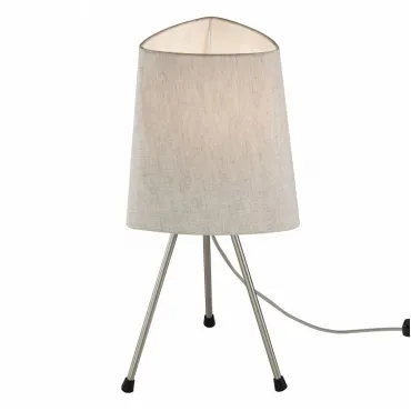 Настольная лампа декоративная Maytoni Comfort MOD008TL-01N Цвет арматуры неокрашенный Цвет плафонов серый
