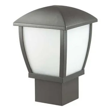 Наземный низкий светильник Odeon Light Tako 4051/1B Цвет арматуры серый Цвет плафонов серый