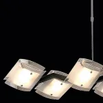 Люстра на штанге Citilux Сантона CL210165 Цвет арматуры хром от ImperiumLoft