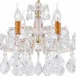 Подвесная люстра Dio D’Arte Galliano Galliano E 1.1.8.600 G Цвет плафонов прозрачный Цвет арматуры золото от ImperiumLoft