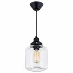 Подвесной светильник Citilux Эдисон CL450206 Цвет арматуры черный Цвет плафонов прозрачный от ImperiumLoft