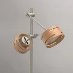 Настольная лампа декоративная DeMarkt Чил-аут 725030502 Цвет плафонов коричневый Цвет арматуры никель от ImperiumLoft