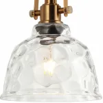 Подвесной светильник Stilfort Bell 2117/00/01P Цвет плафонов прозрачный Цвет арматуры латунь