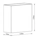Накладной светильник Arte Lamp Algol A1445AL-1BK Цвет плафонов черный Цвет арматуры черный от ImperiumLoft