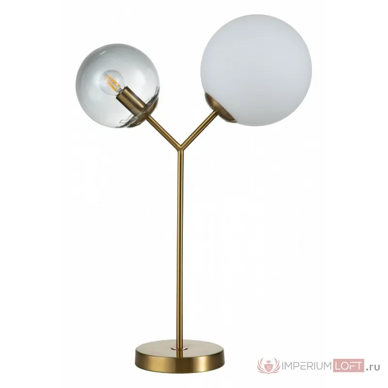 Настольная лампа декоративная Indigo Duetto 11023/2T Bronze от ImperiumLoft
