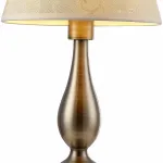 Настольная лампа декоративная Arte Lamp 9368 A9368LT-1AB Цвет арматуры бронза Цвет плафонов кремовый