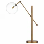 Настольная лампа декоративная ST-Luce Sandro SL1205.304.01 Цвет плафонов прозрачный Цвет арматуры латунь от ImperiumLoft