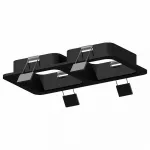 Основание Ambrella C790 C7906 SBK черный песок 180*90*H32mm MR16 GU5.3 Цвет арматуры черный