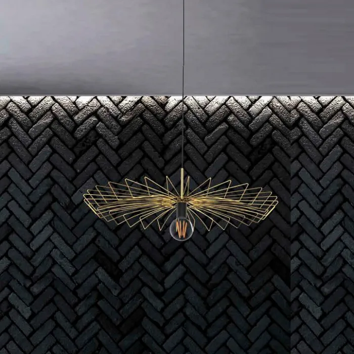 Плафон металлический Nowodvorski Cameleon Umbrella G/BL 8575 цвет плафонов золото от ImperiumLoft