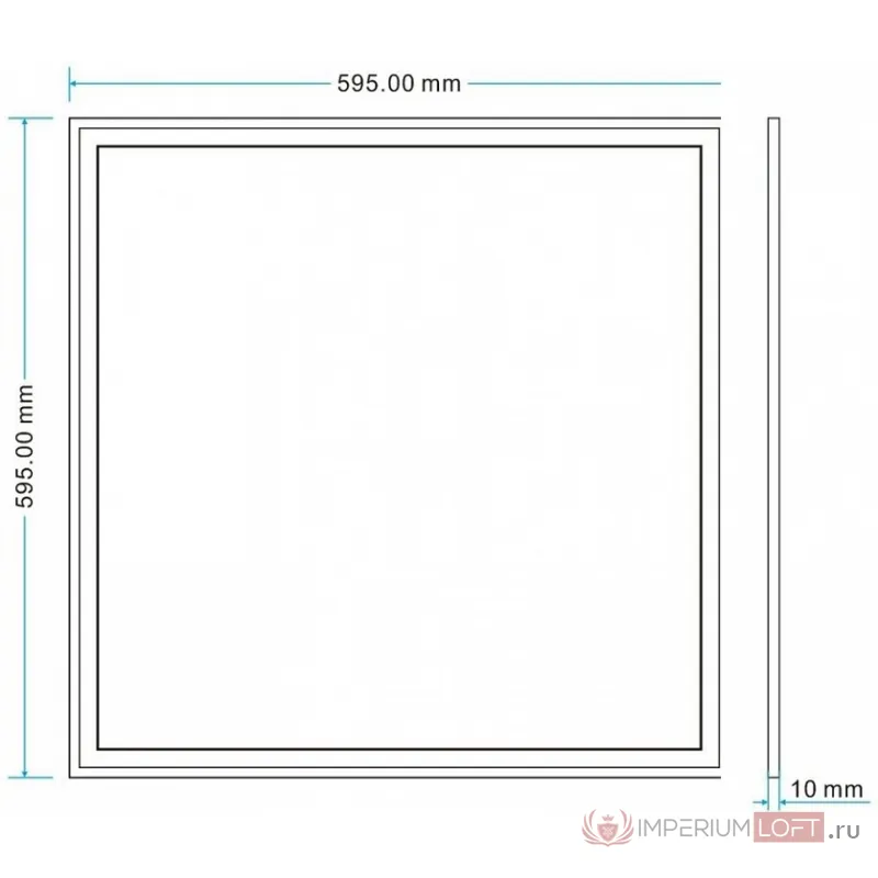 Светильник для потолка Армстронг Deko-Light Eco Line 100039 Цвет арматуры белый Цвет плафонов белый от ImperiumLoft