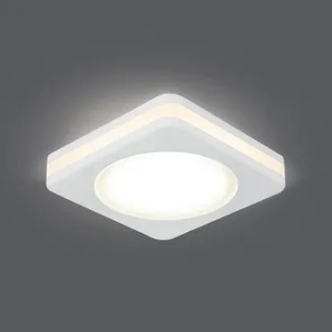 Встраиваемый светильник Gauss Backlight 10 BL105 Цвет арматуры белый Цвет плафонов белый