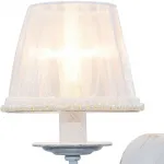 Бра TopLight Frances TL1137-1W Цвет арматуры золото Цвет плафонов белый