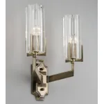 Бра Omnilux Ledro OML-69901-02 Цвет арматуры бронза Цвет плафонов прозрачный от ImperiumLoft