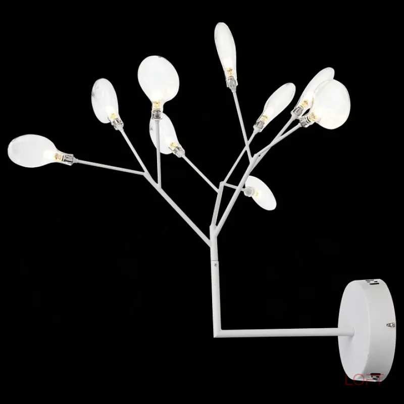 Бра ST-Luce Riccardo SL411.501.09 Цвет арматуры белый Цвет плафонов прозрачный от ImperiumLoft Бра ST-Luce Riccardo SL411.501.09 Цвет арматуры белый Цвет плафонов прозрачный от ImperiumLoft