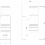 Светильник на штанге Deko-Light Zilly II UP and Down Motion 731011 Цвет арматуры серый Цвет плафонов серый