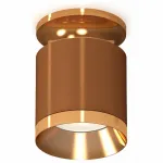 Накладной светильник Ambrella Techno 210 XS7404121 Цвет арматуры золото Цвет плафонов золото