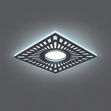 Встраиваемый светильник Gauss Backlight 11 BL126P Цвет плафонов черный