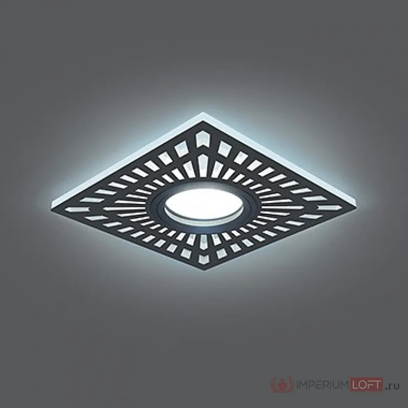 Встраиваемый светильник Gauss Backlight 11 BL126P Цвет плафонов черный от ImperiumLoft