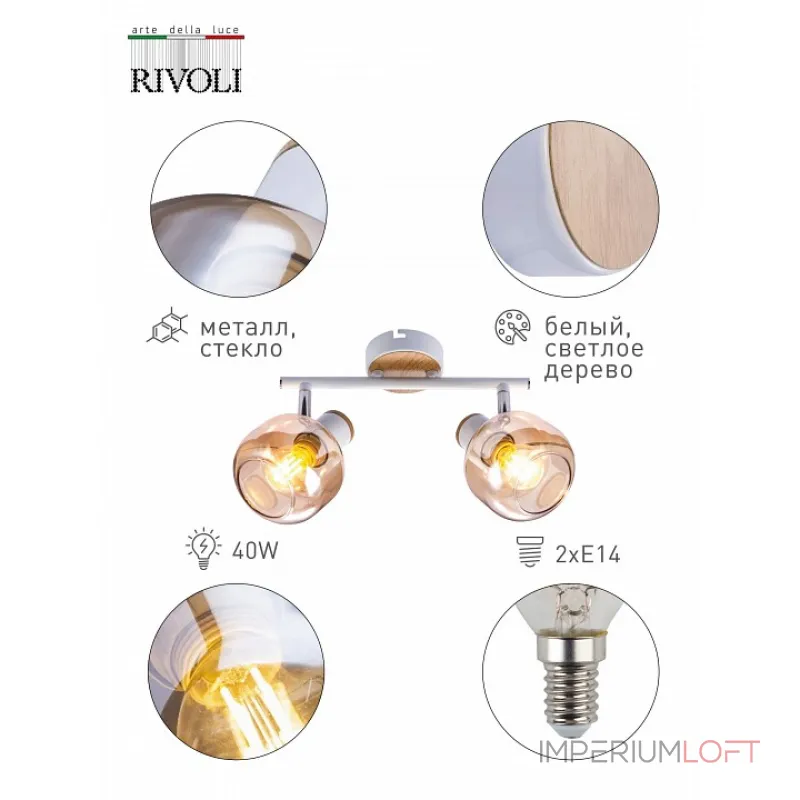 Спот Rivoli Kalisto Б0047091