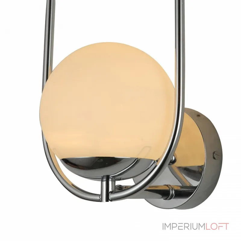 Бра F-promo Mars 2914-1W Цвет арматуры хром Цвет плафонов белый