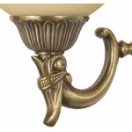 Бра MW-Light Афродита 1 317020101 Цвет арматуры бронза Цвет плафонов кремовый от ImperiumLoft