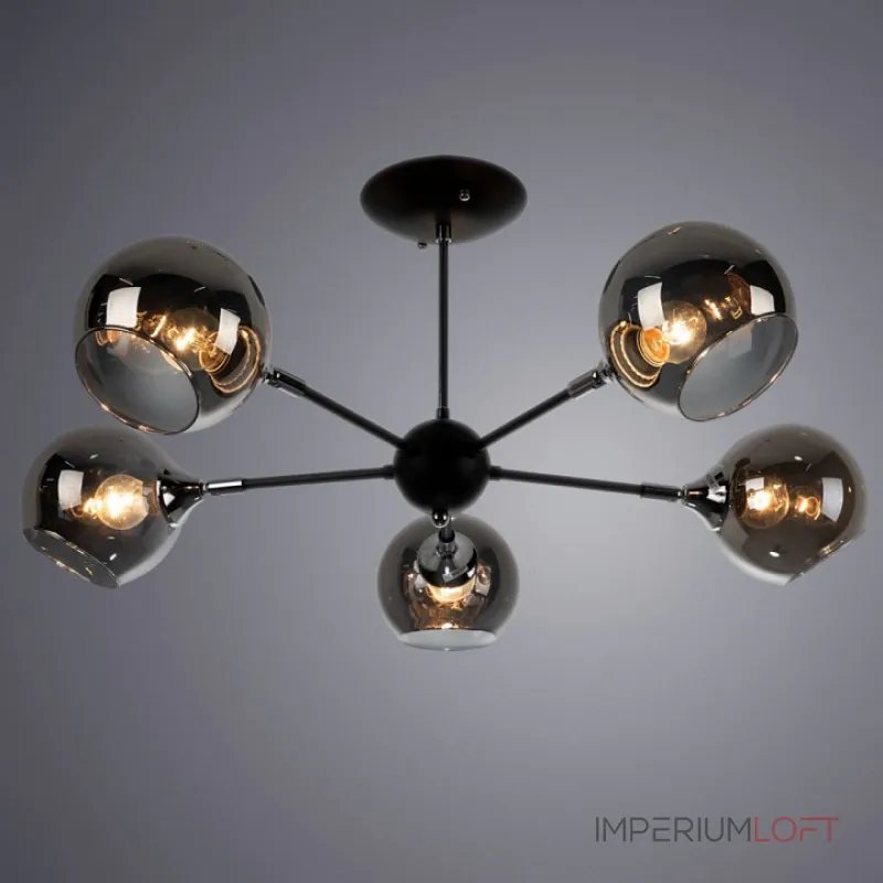 Потолочная люстра Arte Lamp Lagos A2708PL-5BK Потолочная люстра Arte Lamp Lagos A2708PL-5BK