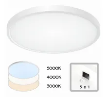 Накладной светильник Citilux Бейсик CL738320V Белый , плафон Белый