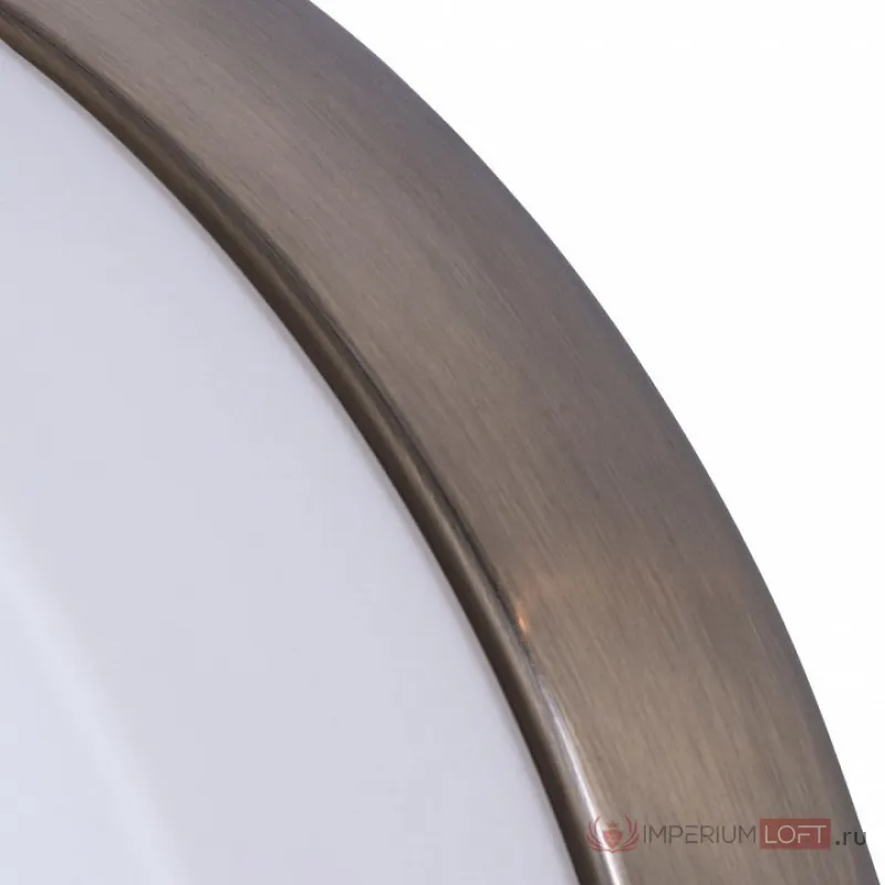 Накладной светильник Arte Lamp Aqua-Tablet A6047PL-1AB Цвет плафонов белый Цвет арматуры бронза от ImperiumLoft