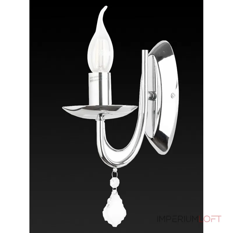 Бра TopLight Lily TL6020B-01CH Цвет арматуры хром Цвет плафонов прозрачный