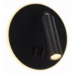 Бра ST-Luce Bondi SL1586.413.01 Цвет арматуры черный Цвет плафонов черный