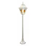 Наземный высокий светильник Arte Lamp Berlin A1016PA-1WG Цвет арматуры золото Цвет плафонов желтый
