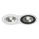 Встраиваемый светильник Lightstar Intero 111 i9260607 Цвет арматуры черно-белый