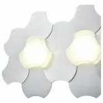 Бра Vele Luce Pala 742 2 VL8045W02 Цвет арматуры серебро Цвет плафонов серебро