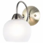 Бра Arte Lamp 9317 A9317AP-1AB Цвет арматуры бронза Цвет плафонов белый