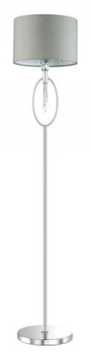 Торшер Lumion Santiago 4515/1F Цвет арматуры хром Цвет плафонов серый