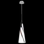 Подвесной светильник Lightstar Cioccolato 804011 Цвет арматуры хром Цвет плафонов черно-белый от ImperiumLoft