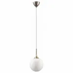 Подвесной светильник Lightstar Globo 813023 Цвет плафонов белый Цвет арматуры золото от ImperiumLoft